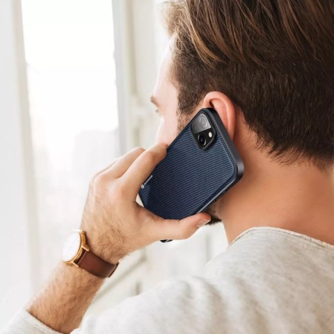 Dux Ducis Dux Ducis Fino etui pokrowiec pokryty nylonowym materiałem iPhone 14 Plus niebieski Dux Ducis Dux Ducis Fino etui pokrowiec pokryty nylonowym materiałem iPhone 14 Plus niebieski