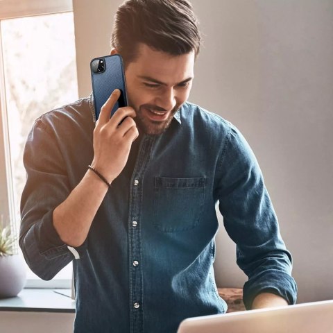 Dux Ducis Dux Ducis Fino etui pokrowiec pokryty nylonowym materiałem iPhone 14 Plus niebieski Dux Ducis Dux Ducis Fino etui pokrowiec pokryty nylonowym materiałem iPhone 14 Plus niebieski