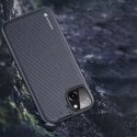 Dux Ducis Dux Ducis Fino etui pokrowiec pokryty nylonowym materiałem iPhone 14 Plus niebieski