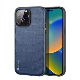 Dux Ducis Dux Ducis Fino etui pokrowiec pokryty nylonowym materiałem iPhone 14 Pro Max niebieski