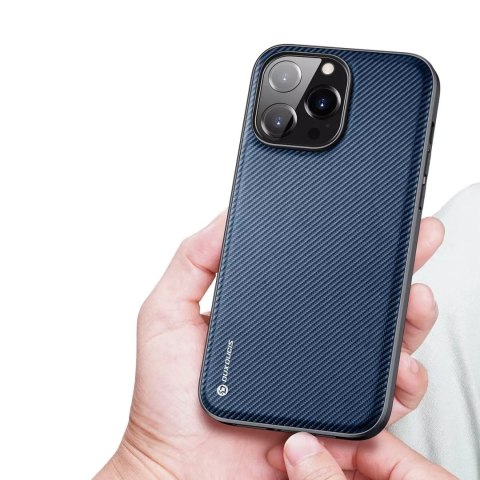 Dux Ducis Dux Ducis Fino etui pokrowiec pokryty nylonowym materiałem iPhone 14 Pro Max niebieski Dux Ducis Dux Ducis Fino etui pokrowiec pokryty nylonowym materiałem iPhone 14 Pro Max niebieski