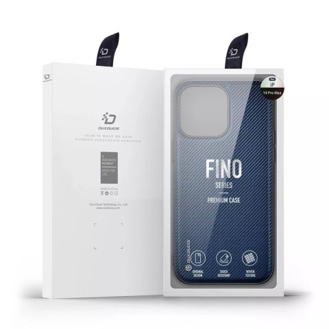 Dux Ducis Dux Ducis Fino etui pokrowiec pokryty nylonowym materiałem iPhone 14 Pro Max niebieski Dux Ducis Dux Ducis Fino etui pokrowiec pokryty nylonowym materiałem iPhone 14 Pro Max niebieski