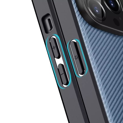 Dux Ducis Dux Ducis Fino etui pokrowiec pokryty nylonowym materiałem iPhone 14 Pro Max niebieski Dux Ducis Dux Ducis Fino etui pokrowiec pokryty nylonowym materiałem iPhone 14 Pro Max niebieski