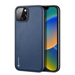Dux Ducis Dux Ducis Fino etui pokrowiec pokryty nylonowym materiałem iPhone 14 niebieski