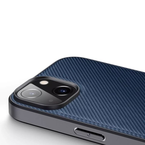 Dux Ducis Dux Ducis Fino etui pokrowiec pokryty nylonowym materiałem iPhone 14 niebieski Dux Ducis Dux Ducis Fino etui pokrowiec pokryty nylonowym materiałem iPhone 14 niebieski