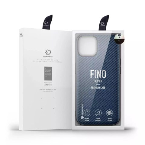 Dux Ducis Dux Ducis Fino etui pokrowiec pokryty nylonowym materiałem iPhone 14 niebieski Dux Ducis Dux Ducis Fino etui pokrowiec pokryty nylonowym materiałem iPhone 14 niebieski