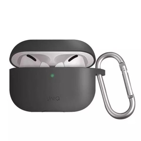 UNIQ UNIQ etui Vencer AirPods Pro Silicone szary/charcoal dark grey UNIQ UNIQ etui Vencer AirPods Pro Silicone szary/charcoal dark grey