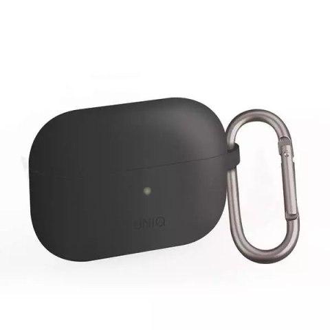 UNIQ UNIQ etui Vencer AirPods Pro Silicone szary/charcoal dark grey UNIQ UNIQ etui Vencer AirPods Pro Silicone szary/charcoal dark grey