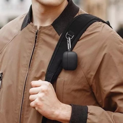 UNIQ UNIQ etui Vencer AirPods Pro Silicone szary/charcoal dark grey UNIQ UNIQ etui Vencer AirPods Pro Silicone szary/charcoal dark grey