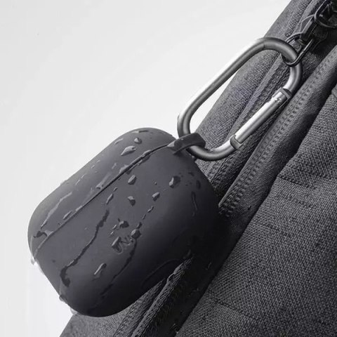 UNIQ UNIQ etui Vencer AirPods Pro Silicone szary/charcoal dark grey UNIQ UNIQ etui Vencer AirPods Pro Silicone szary/charcoal dark grey