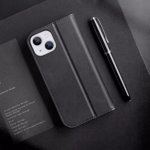 Dux Ducis Dux Ducis Hivo skórzane etui z klapką pokrowiec ze skóry naturalnej portfel na karty i dokumenty iPhone 14 Plus czerwony Dux Ducis Dux Ducis Hivo skórzane etui z klapką pokrowiec ze skóry naturalnej portfel na karty i dokumenty iPhone 14 Plus czerwony