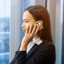 Dux Ducis Dux Ducis Hivo skórzane etui z klapką pokrowiec ze skóry naturalnej portfel na karty i dokumenty iPhone 14 Pro Max brązowy