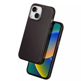 Dux Ducis Dux Ducis Naples etui do iPhone 14 Plus skórzany pokrowiec (kompatybilny z MagSafe) ciemnobrązowy