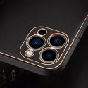 Dux Ducis Dux Ducis Yolo eleganckie etui pokrowiec ze skóry ekologicznej iPhone 13 Pro Max czerwony