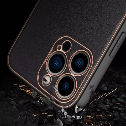 Dux Ducis Dux Ducis Yolo eleganckie etui pokrowiec ze skóry ekologicznej iPhone 13 Pro Max czerwony Dux Ducis Dux Ducis Yolo eleganckie etui pokrowiec ze skóry ekologicznej iPhone 13 Pro Max czerwony