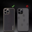 Dux Ducis Dux Ducis Yolo eleganckie etui pokrowiec ze skóry ekologicznej iPhone 13 Pro Max czerwony