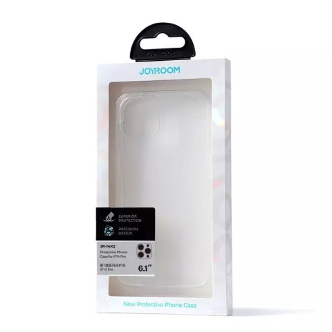 Joyroom Joyroom 14X Case etui do iPhone 14 Pro wytrzymały pokrowiec obudowa przezroczysty (JR-14X2) Joyroom Joyroom 14X Case etui do iPhone 14 Pro wytrzymały pokrowiec obudowa przezroczysty (JR-14X2)