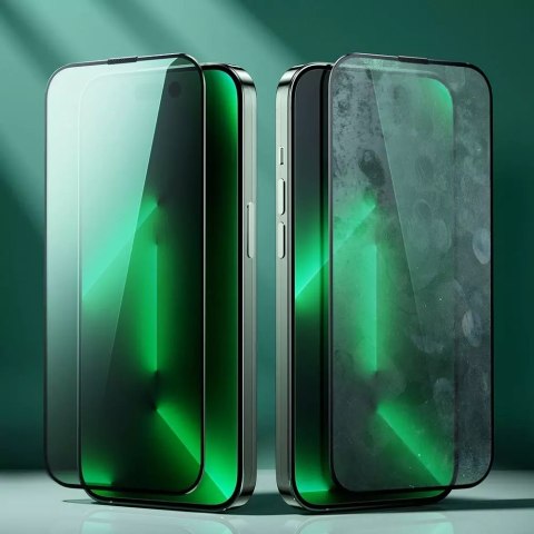Joyroom Joyroom Knight zielone szkło do iPhone 14 Pro Max z filtrem Anti Blue Light na cały ekran (JR-G04) Joyroom Joyroom Knight zielone szkło do iPhone 14 Pro Max z filtrem Anti Blue Light na cały ekran (JR-G04)