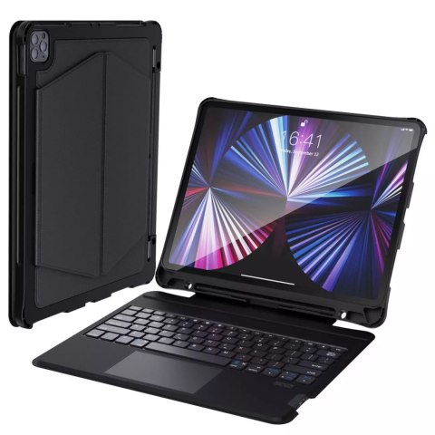 Choetech Choetech Keyboard Case etui pokrowiec do iPad Pro 12.9 2020 / 2021 / 2022 / iPad Air 13 2024 bezprzewodowa klawiatura Bluetooth Choetech Choetech Keyboard Case etui pokrowiec do iPad Pro 12.9 2020 / 2021 / 2022 / iPad Air 13 2024 bezprzewodowa klawiatura Bluetooth