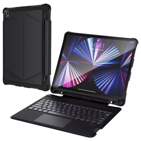 Choetech Choetech Keyboard Case etui pokrowiec do iPad Pro 12.9 2020 / 2021 / 2022 / iPad Air 13 2024 bezprzewodowa klawiatura Bluetooth Choetech Choetech Keyboard Case etui pokrowiec do iPad Pro 12.9 2020 / 2021 / 2022 / iPad Air 13 2024 bezprzewodowa klawiatura Bluetooth