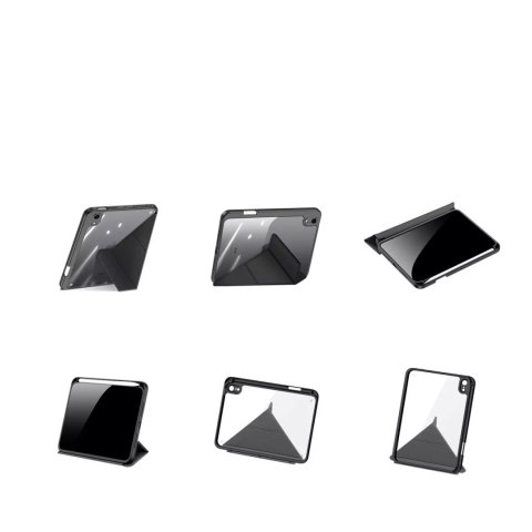 Dux Ducis Dux Ducis Magi etui do iPad mini 2021 pokrowiec smart cover z podstawką i schowkiem na Apple Pencil czarny Dux Ducis Dux Ducis Magi etui do iPad mini 2021 pokrowiec smart cover z podstawką i schowkiem na Apple Pencil czarny
