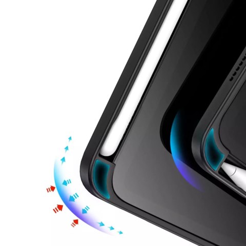 Dux Ducis Dux Ducis Magi etui do iPad mini 2021 pokrowiec smart cover z podstawką i schowkiem na Apple Pencil czarny Dux Ducis Dux Ducis Magi etui do iPad mini 2021 pokrowiec smart cover z podstawką i schowkiem na Apple Pencil czarny