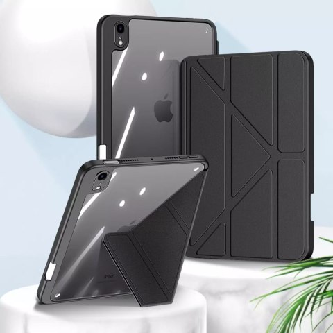 Dux Ducis Dux Ducis Magi etui do iPad mini 2021 pokrowiec smart cover z podstawką i schowkiem na Apple Pencil czarny Dux Ducis Dux Ducis Magi etui do iPad mini 2021 pokrowiec smart cover z podstawką i schowkiem na Apple Pencil czarny
