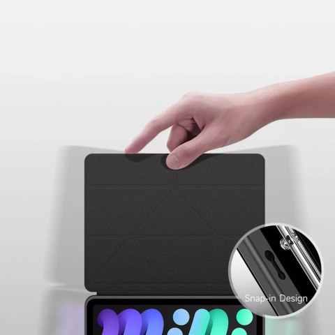 Dux Ducis Dux Ducis Magi etui do iPad mini 2021 pokrowiec smart cover z podstawką i schowkiem na Apple Pencil czarny Dux Ducis Dux Ducis Magi etui do iPad mini 2021 pokrowiec smart cover z podstawką i schowkiem na Apple Pencil czarny