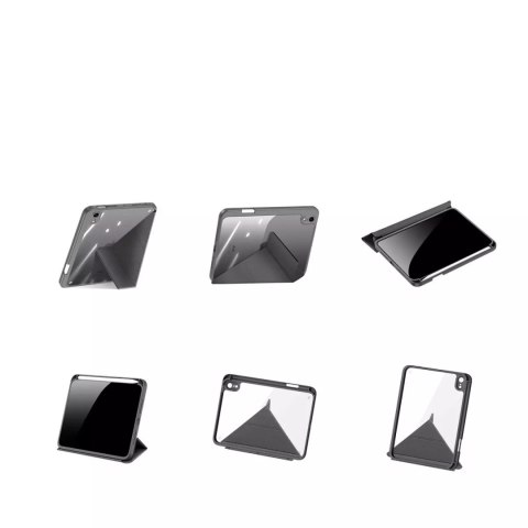 Dux Ducis Dux Ducis Magi etui do iPad mini 2021 pokrowiec smart cover z podstawką i schowkiem na Apple Pencil szary Dux Ducis Dux Ducis Magi etui do iPad mini 2021 pokrowiec smart cover z podstawką i schowkiem na Apple Pencil szary