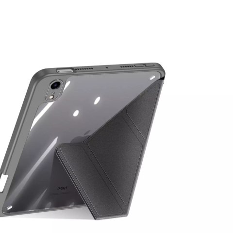 Dux Ducis Dux Ducis Magi etui do iPad mini 2021 pokrowiec smart cover z podstawką i schowkiem na Apple Pencil szary Dux Ducis Dux Ducis Magi etui do iPad mini 2021 pokrowiec smart cover z podstawką i schowkiem na Apple Pencil szary