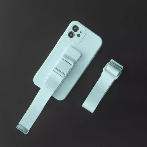 ProducentTymczasowy Rope Case silikonowe etui ze smyczą torebka smycz pasek do Samsung Galaxy A23 czarny ProducentTymczasowy Rope Case silikonowe etui ze smyczą torebka smycz pasek do Samsung Galaxy A23 czarny