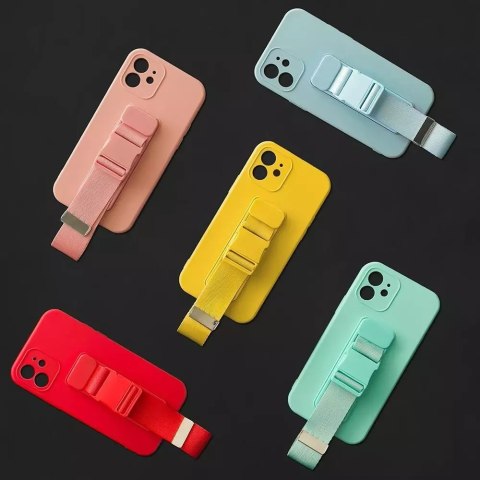 ProducentTymczasowy Rope Case silikonowe etui ze smyczą torebka smycz pasek do Samsung Galaxy A23 czarny ProducentTymczasowy Rope Case silikonowe etui ze smyczą torebka smycz pasek do Samsung Galaxy A23 czarny