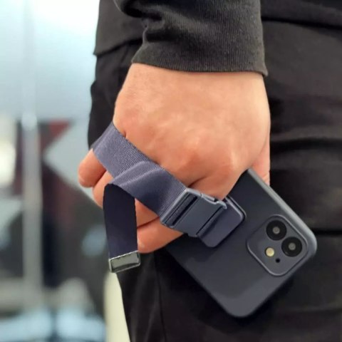 ProducentTymczasowy Rope Case silikonowe etui ze smyczą torebka smycz pasek do Samsung Galaxy A23 czarny ProducentTymczasowy Rope Case silikonowe etui ze smyczą torebka smycz pasek do Samsung Galaxy A23 czarny
