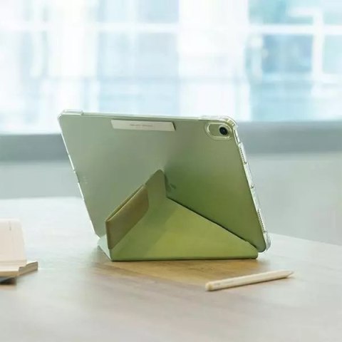 UNIQ UNIQ etui Camden iPad Air 10.9" 11" 4/5/6 szary/fossil grey Antimicrobial UNIQ UNIQ etui Camden iPad Air 10.9" 11" 4/5/6 szary/fossil grey Antimicrobial