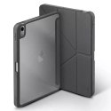 UNIQ UNIQ etui Moven iPad Air 10.9" 4/5 (2020/2022) Air 11" 6 (2024) Antimicrobial szary/charcoal grey