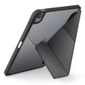 UNIQ UNIQ etui Moven iPad Air 10.9" 4/5 (2020/2022) Air 11" 6 (2024) Antimicrobial szary/charcoal grey
