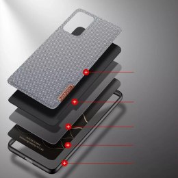 Dux Ducis Dux Ducis Fino etui pokrowiec pokryty nylonowym materiałem Samsung Galaxy A73 niebieski