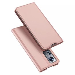 Dux Ducis Dux Ducis Skin Pro kabura etui pokrowiec z klapką Xiaomi 12 Pro różowy