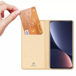 Dux Ducis Dux Ducis Skin Pro kabura etui pokrowiec z klapką Xiaomi 12 Pro złoty