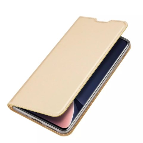 Dux Ducis Dux Ducis Skin Pro kabura etui pokrowiec z klapką Xiaomi 12 Pro złoty Dux Ducis Dux Ducis Skin Pro kabura etui pokrowiec z klapką Xiaomi 12 Pro złoty