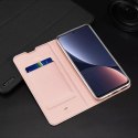 Dux Ducis Dux Ducis Skin Pro kabura etui pokrowiec z klapką Xiaomi 12 Pro złoty