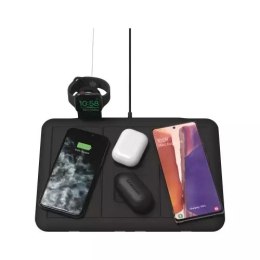 Mophie Mophie Wireless Charging 4w1 - ładowarka bezprzewodowa do czterech urządzeń z uchwytem do AppleWatch 10W (black)