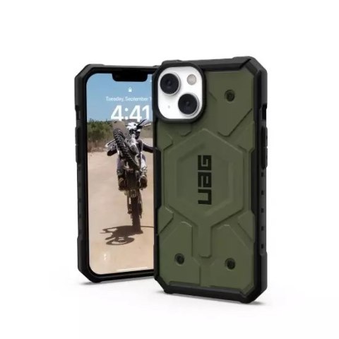 UAG UAG Pathfinder - obudowa ochronna do iPhone 14 Plus kompatybilna z MagSafe (olive) UAG UAG Pathfinder - obudowa ochronna do iPhone 14 Plus kompatybilna z MagSafe (olive)