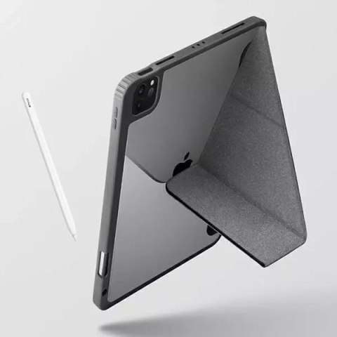 UNIQ UNIQ etui Moven iPad Pro 11" (2021/2020) Antimicrobial szary/charcoal grey UNIQ UNIQ etui Moven iPad Pro 11" (2021/2020) Antimicrobial szary/charcoal grey