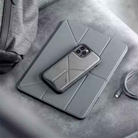 UNIQ UNIQ etui Moven iPad Pro 11" (2021/2020) Antimicrobial szary/charcoal grey UNIQ UNIQ etui Moven iPad Pro 11" (2021/2020) Antimicrobial szary/charcoal grey