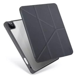 UNIQ UNIQ etui Moven iPad Pro 12.9 2020 / 2021 / 2022 / iPad Air 13 2024 Antimicrobial szary/charcoal grey