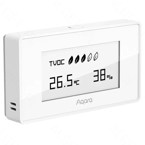 Aqara Aqara Czujnik jakości powietrza TVOC EU Zigbee 3.0 Aqara Aqara Czujnik jakości powietrza TVOC EU Zigbee 3.0