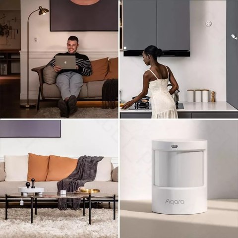 Aqara Aqara P1 Czujnik Ruchu Światła ZigBee 3.0 EU Aqara Aqara P1 Czujnik Ruchu Światła ZigBee 3.0 EU