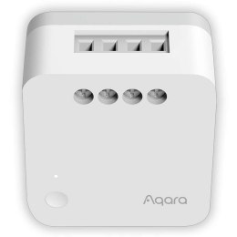 Aqara Aqara Przekaźnik Przełącznik T1 EU pojedynczy dopuszkowy Bez neutralnego jednokanałowy Single Switch Module biały