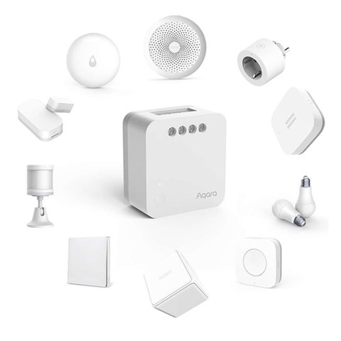 Aqara Aqara Przekaźnik Przełącznik T1 EU pojedynczy dopuszkowy Bez neutralnego jednokanałowy Single Switch Module biały Aqara Aqara Przekaźnik Przełącznik T1 EU pojedynczy dopuszkowy Bez neutralnego jednokanałowy Single Switch Module biały